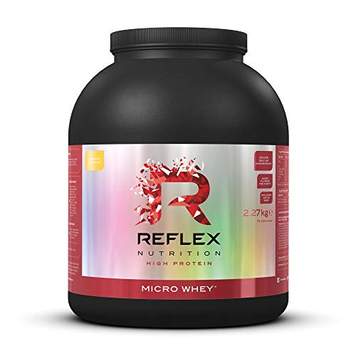 Reflex Nutrition Micro Whey Isolate Protein-Pulver – 2,27kg, Banane