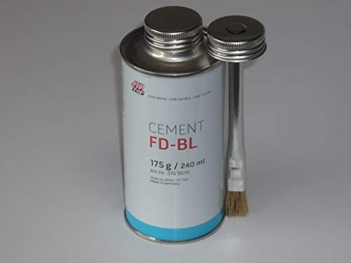 Tip Top CEMENT FD-BL 175g Dose mit Pinsel, Minicombi, Reifenreparatur, RAD, PN Pflaster 515957