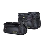 NEMO Doppelhul wandelbare Reisetasche und Tragetasche, Schwarz, 55L