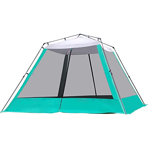 Campingzelt für 5–8 Personen, Pop-Up-Zelt mit Doppeltür mit Reißverschluss und Tragetasche, sofortiges Familienzelt für Outdoor-Camping, Angeln, Grillen