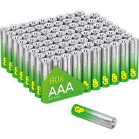 GP S80 AAA - Super, Alkaline Batterie, AAA (Micro), 80er-Pack