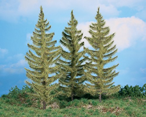 Heki 2137 Lärchenbäume, 3-teilig, Höhe 20 cm, Mehrfarbig