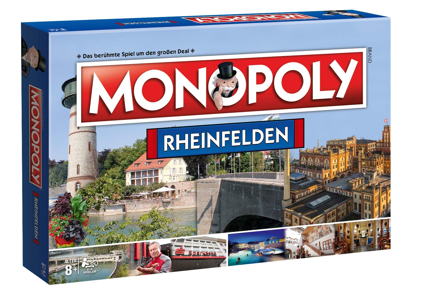 Winning Moves 45304 - Monopoly Rheinfelden