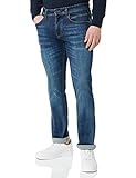 camel active Herren Regular Fit 5-Pocket Jeans aus Baumwolle 34 Blau menswear-30/34