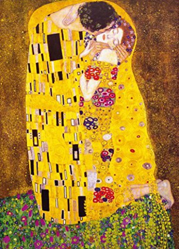1art1 Gustav Klimt - Der Kuss, 1908, 2-Teilig Fototapete Poster-Tapete 250 x 180 cm