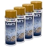 Felgenlack Lack Spray Car's Dupli Color 385902 Gold 4 X 400 ml