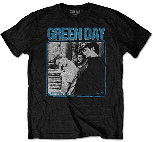 Green Day 'Photo Block' (Black) T-Shirt (medium)