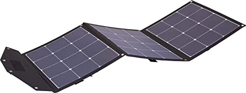BERGER Smart-Travel Solarpanel, 120 W, Camping, Auto, Wandern, Energie, kompakt, faltbar