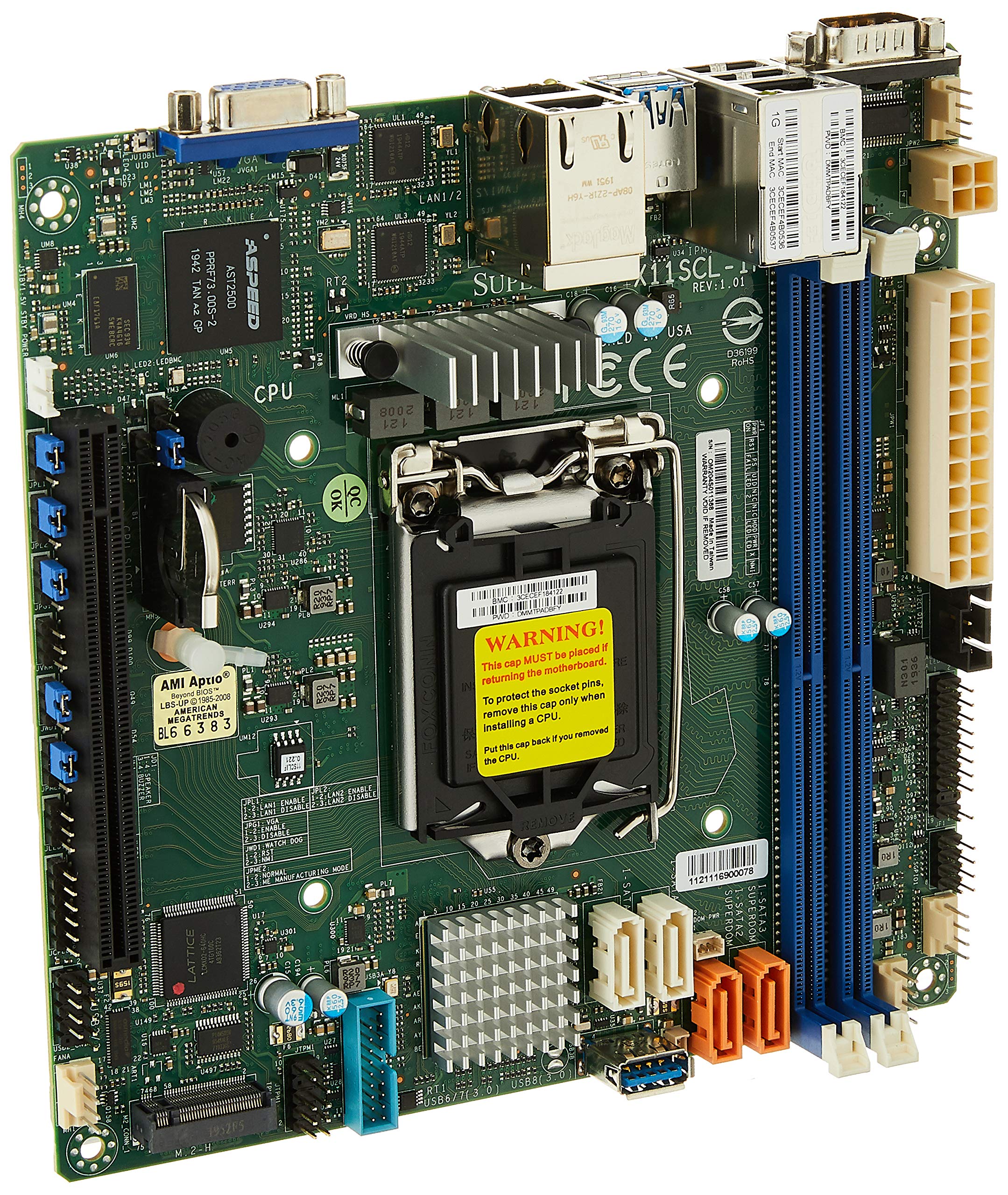 SUPERMICRO X11SCL-IF Retail - MBD-X11SCL-IF-O