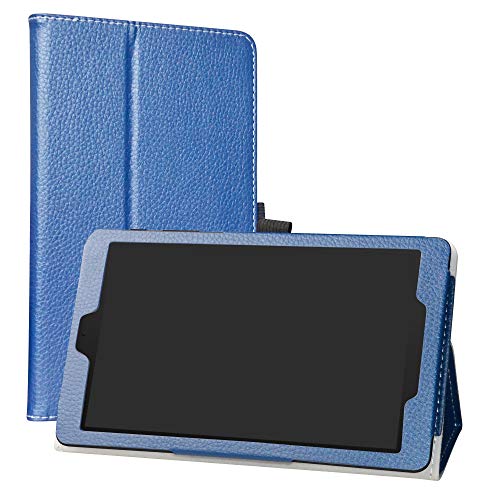 LiuShan Schutzhülle für 20,3 cm (8 Zoll) Alcatel 3T 20,3 cm (8 Zoll) 2018 Tablet-PC Blau blau
