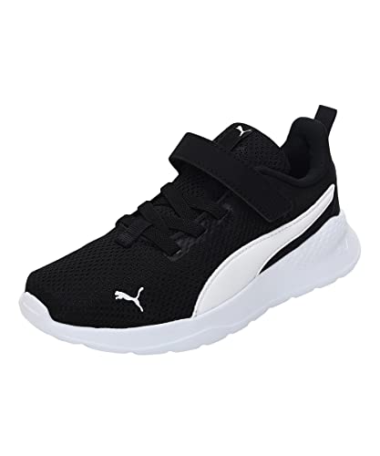 Puma Unisex Baby Anzarun Lite Ac Ps Sneaker, Schwarz Black White 01, 30 EU