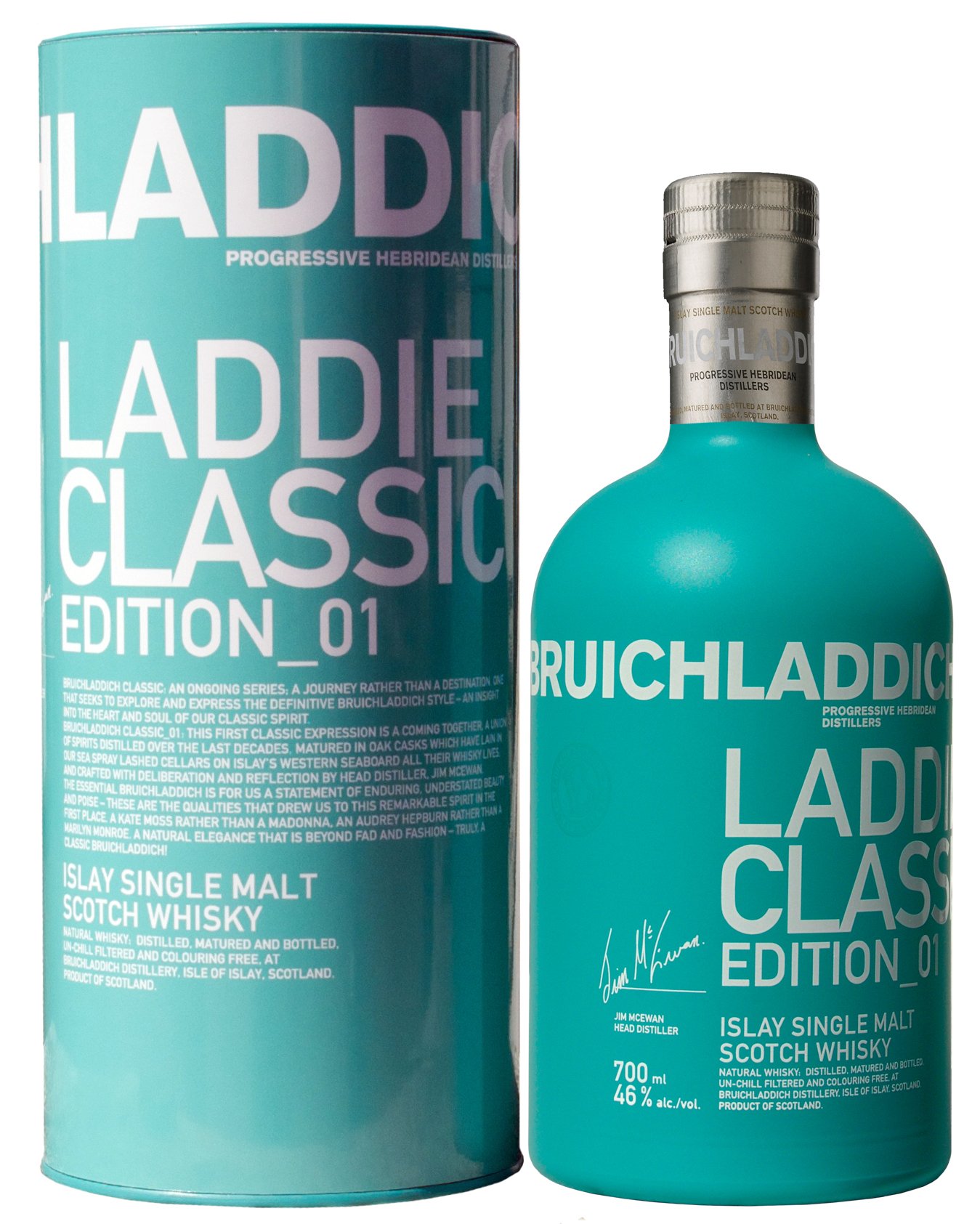 Bruichladdich Scottish Barley The Classic Laddie Single Malt Scotch Whisky 70cl