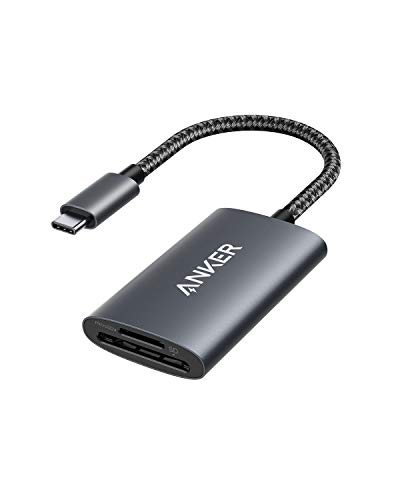 Anker PowerExpand 2-in-1 SD 4.0 Card Reader B2C - UN Gray Iteration 1