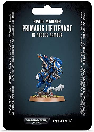 Unbekannt Games Workshop 40,000: PRIMARIS Lieutenant in PHOBOS Armour
