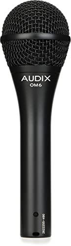 Audix OM6 Hochwertigstes dynamisches Mikrofonen für Stimmen, VLM-Design Typ D