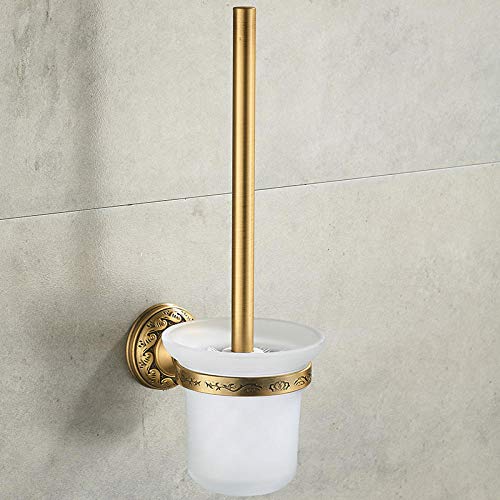Alberta WC Bürste Klobürste für Nagelfreie Toilettenbürstenhalter Antike Bronze Badezimmerzubehör-1