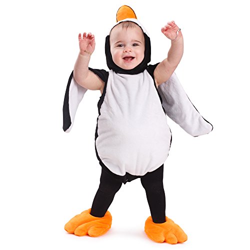 Dress Up America Pinguin Säugling Kostüm Pinguin Outfit Pinguin Halloween Kleid für Säugling