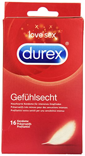 Durex Kondome Gefühlsecht, 16 Stück