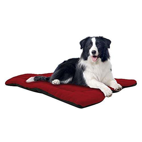 TFENG Hundebett, Waschbar Soft Plüsch Hundematte Hundekissen, Comfort Matte Hundedecken für Hunde, Katze, Kleinetier