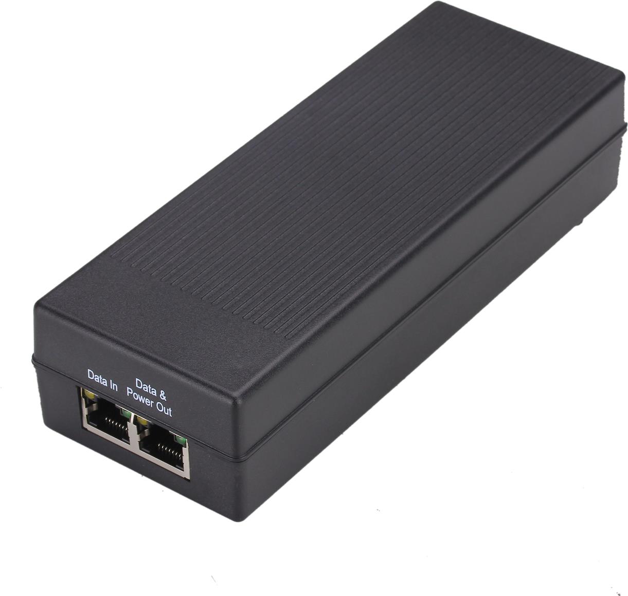 Microconnect POEINJ-15W-UK PoE-Adapter 10 Gigabit Ethernet - 100 Gigabit Ethernet 48 V (POEINJ-15W-UK)