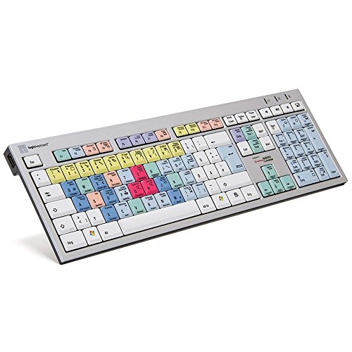 LogicKeyboard LKB-CBASE-AJPU-DE Cubase/Nuendo Slim PC Tastatur