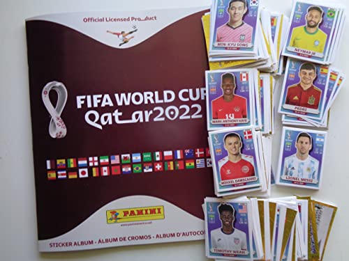PANINI WM Katar 2022 Komplette 670 Aufkleber Sammlung + Album 🔥