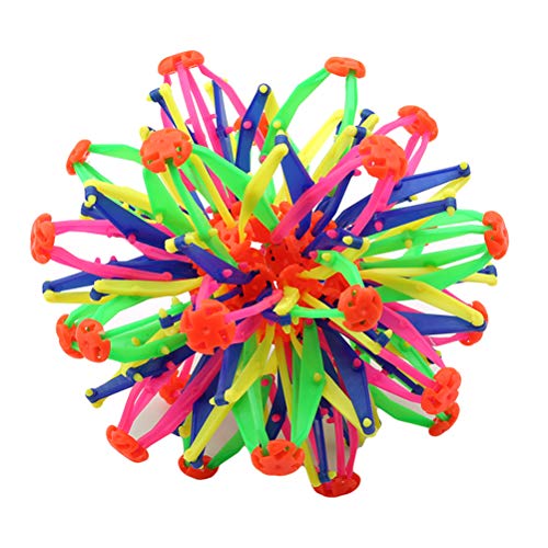 Hihey Hoberman Sphere Teleskopkugel Kunststoff Stretch Ball Einziehbare Kugel Spielzeug Lustige Bunte Spielzeugball Für Kinder