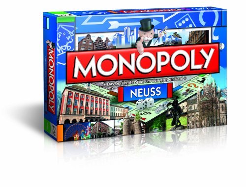 Winning Moves 42617 Neuss Monopoly-Potsdam: Der berühmte Brettspielklassiker trifft die rheinische Großstadt, Gesellschaftsspiel