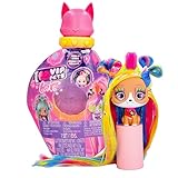 VIP PETS Cats Melisa Collectible Kittens Glow in The Dark with Long Hair Comb and 15 Accessories - Toy for Boys and Girls +3 Years