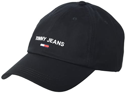 Tommy Jeans Herren TJM Sport Cap Baseballkappe, Black, Einheitsgröße