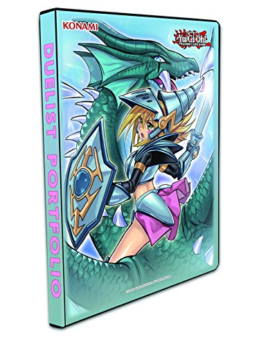 Yu-Gi-Oh! TRADING CARD GAME Dunkles Magier-Mädchen, die Drachenritterin - Sammelmappe – Deutsche Ausgabe