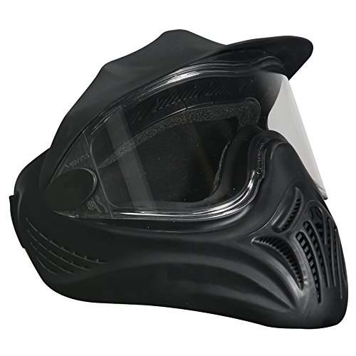 Empire Erwachsene Schwarze Helix einfache Bildschirmmaske Paintball-Maske, One Size