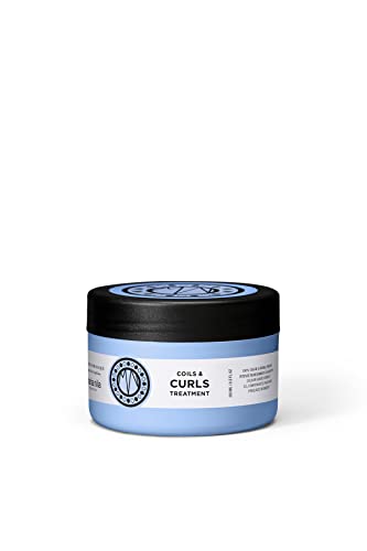 Maria Nila Coils & Curls Haarmaske 250 ml für lockiges und welliges Haar, Jojobaöl, um beim Waschen hydratisiert zu bleiben, Sheabutter zur Verbesserung der Locken, 100% vegan