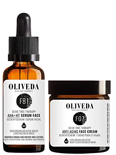 Oliveda F81 AHA + HT Serum Face 30ml + F07 Anti Aging Creme 50ml