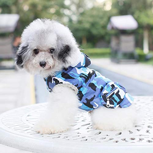 Pet Tribe Pullover Camouflage Blue L = 35 cm - 130 g