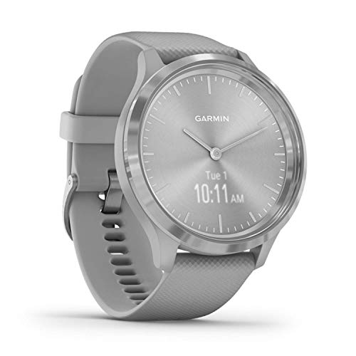 Garmin vívomove 3 – stilvolle Hybrid-Smartwatch mit analogen Zeigern & OLED-Display, Sport-Apps und Fitness-/Gesundheitsdaten (Zertifiziert und Generalüberholt)