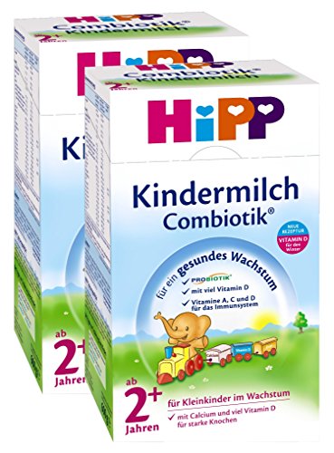 Hipp Kindermilch Combiotik 2+, ab dem 2. Jahr, 5er Pack (5 x 600g)