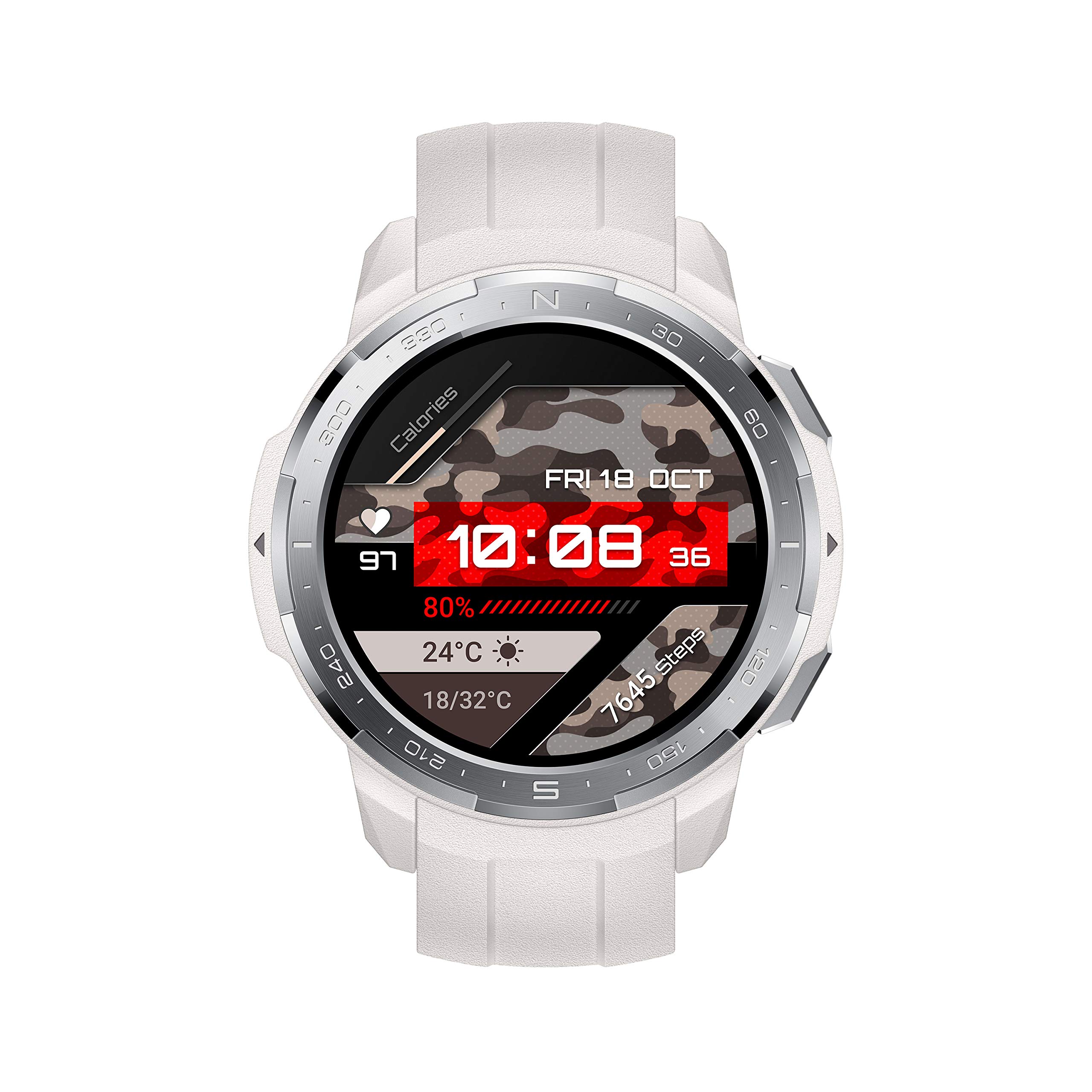 Honor Watch GS Pro - Smartwatch Marl White, 1.39inch