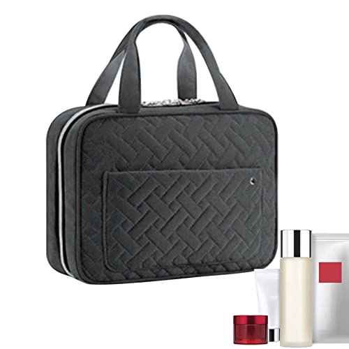 Make-up-Organizer-Tasche | Reise-Organizer-Tasche für Damen - Make-up-Koffer mit großem Fassungsvermögen und tragbarem Griff für Hautpflege-Toilettenartikel, Shampoo, Geburtstagsgeschenke für Ziurmut