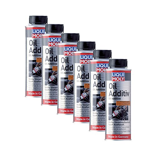 6x LIQUI MOLY 1012 Oil Additiv Öl Zusatz MoS2 Verschleissschutz Öl-Additiv 200
