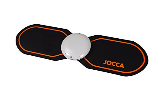 Jocca Unisex 2275 ABS Muskel Stimulator mit Arm und Musculus Gluteus, schwarz