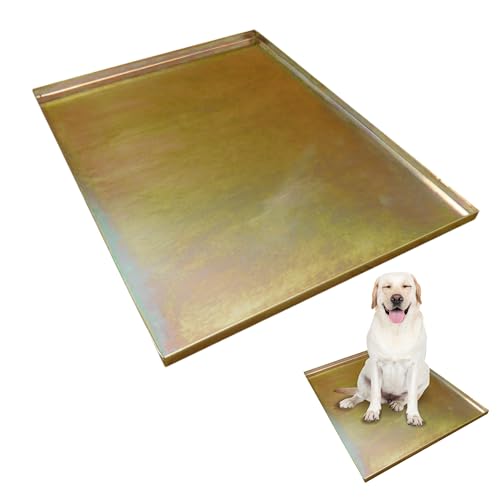 Ellie-Bo Ersatzbodenwanne aus Metall für Hundekäfig, Größe M, 106,68 cm