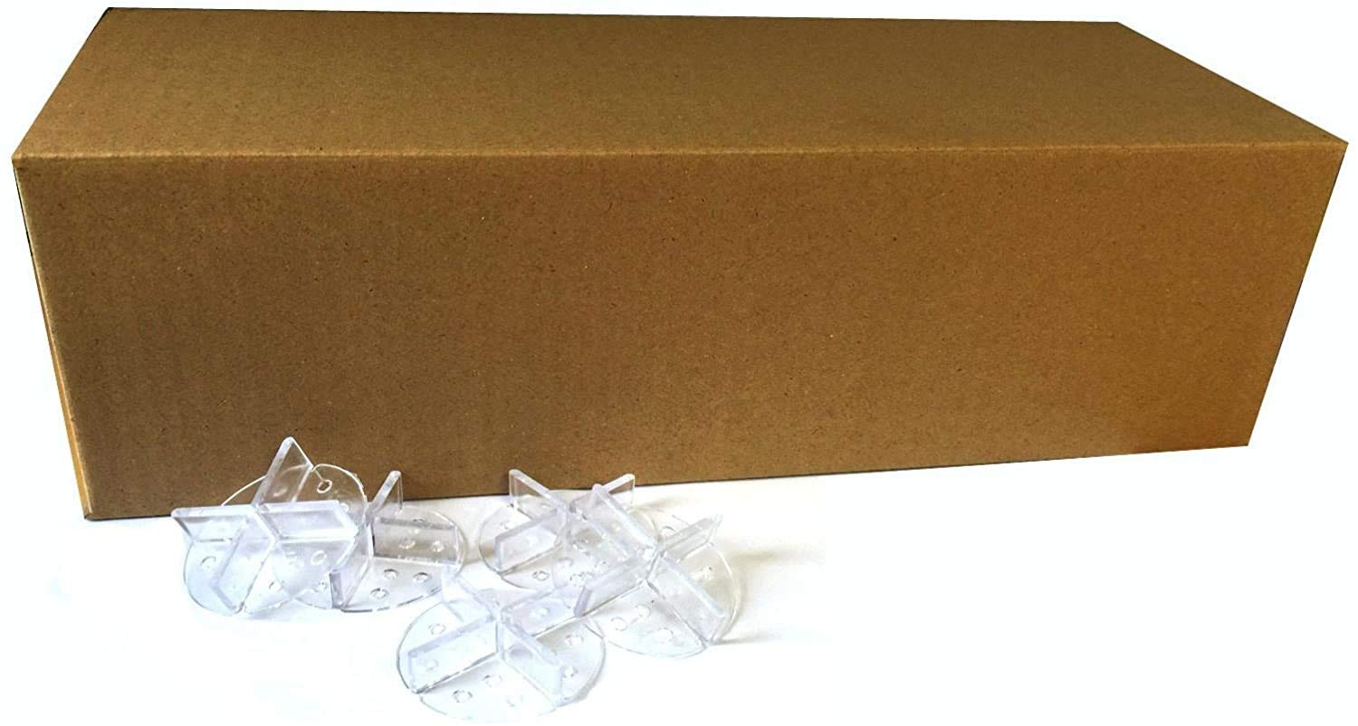 Miko® Fugenkreuz mit Teller 100 Stk. 3mm Fuge zur Plattenverlegung im Splittbett transparent unsichtbar