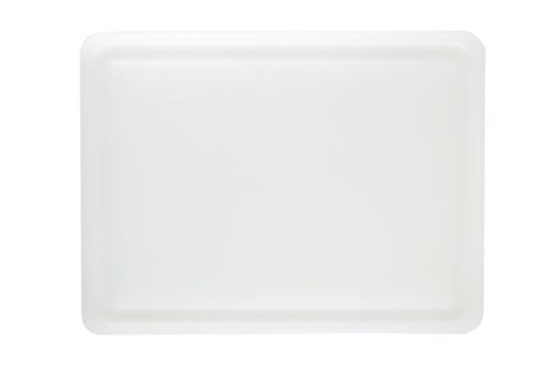 Dexas NSF Polysafe Gebäck-/Schneidebrett mit Brunnen, 38,1 x 50,8 cm, Weiß
