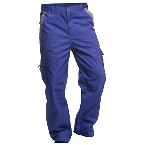 Arbeitshose Charlie Barato Profi Line kornblau/grau - Bundhose für Handwerker Größe 50
