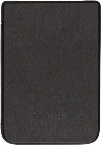 PocketBook Shell series - Flip-Hülle für eBook-Reader - Kunststoff, Polyurethan, Microfiber - Schwarz - 15,20cm (6) - für PocketBook Basic Lux 2, Touch Lux 4