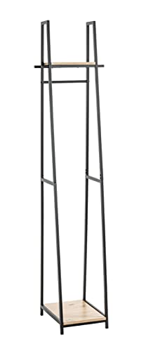 Haku-Möbel Standgarderobe, Metall, T 40 x B 38 x H 166 cm