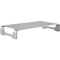 LogiLink Aluminum Tabletop Monitor Riser - Aufstellung für Monitor/Notebook (Ultra-dünn) - Aluminium - auf dem Tisch