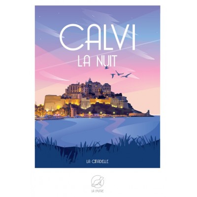La Loutre CALVI La Nuit - La Citadelle 1000 Teile Puzzle Puzzle-La-Loutre-7539
