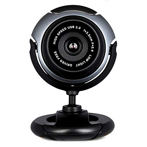 Yolispa Computer-Webcam mit Mikrofon-USB-Webkamera Desktop-Webcam für PC-Laptop-Videoanruf Nachtsicht